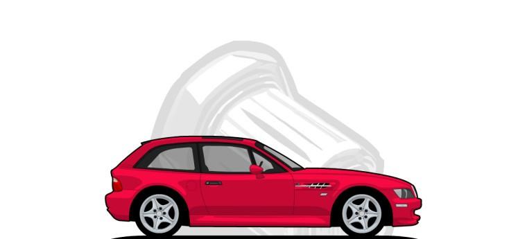 BMW  Z-Series original content side profile illustration